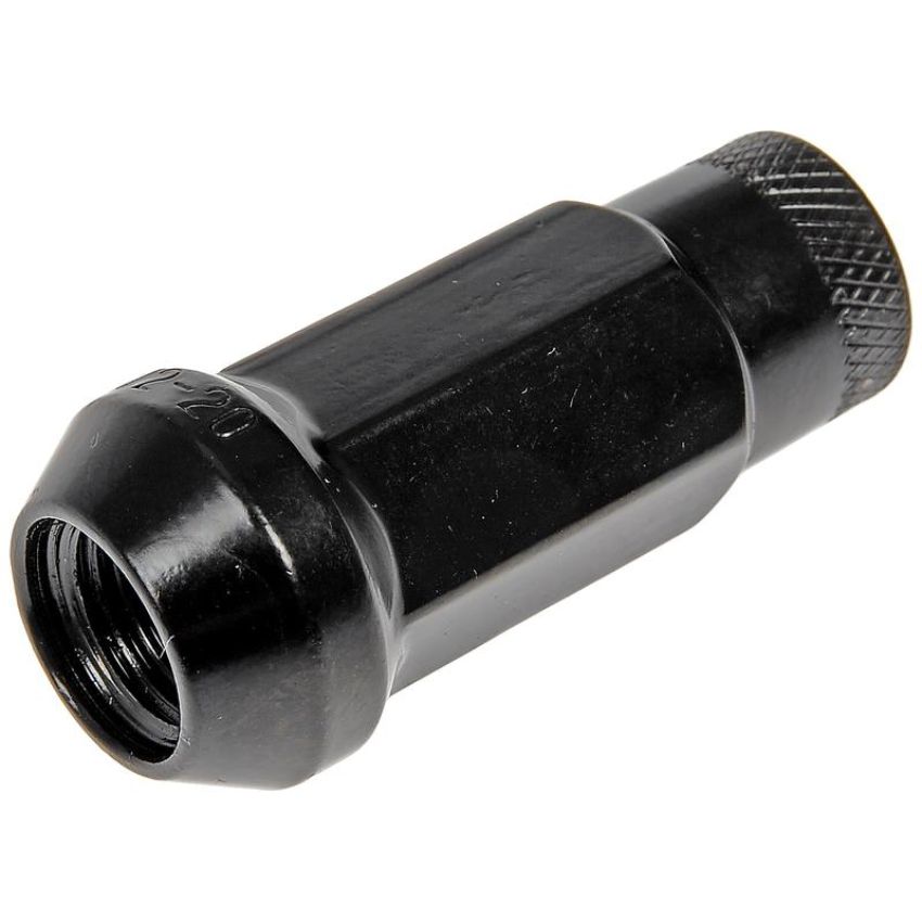 DORMAN 713-285A Black Open End Knurled Wheel Nuts