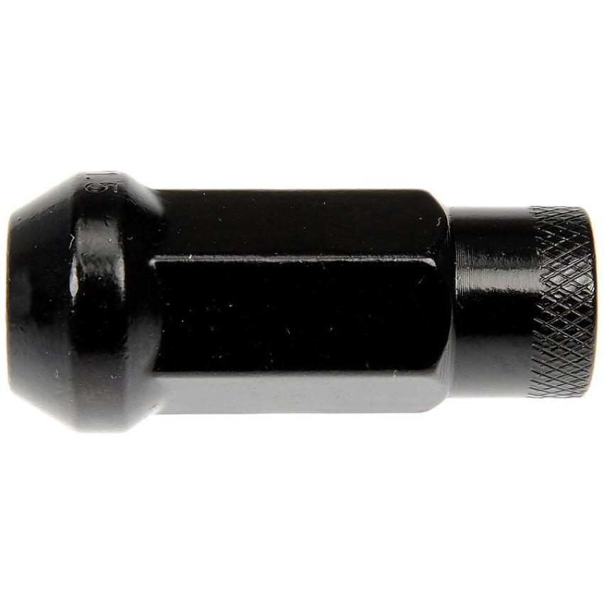 DORMAN 713-385A Black Open End Knurled Wheel Nuts