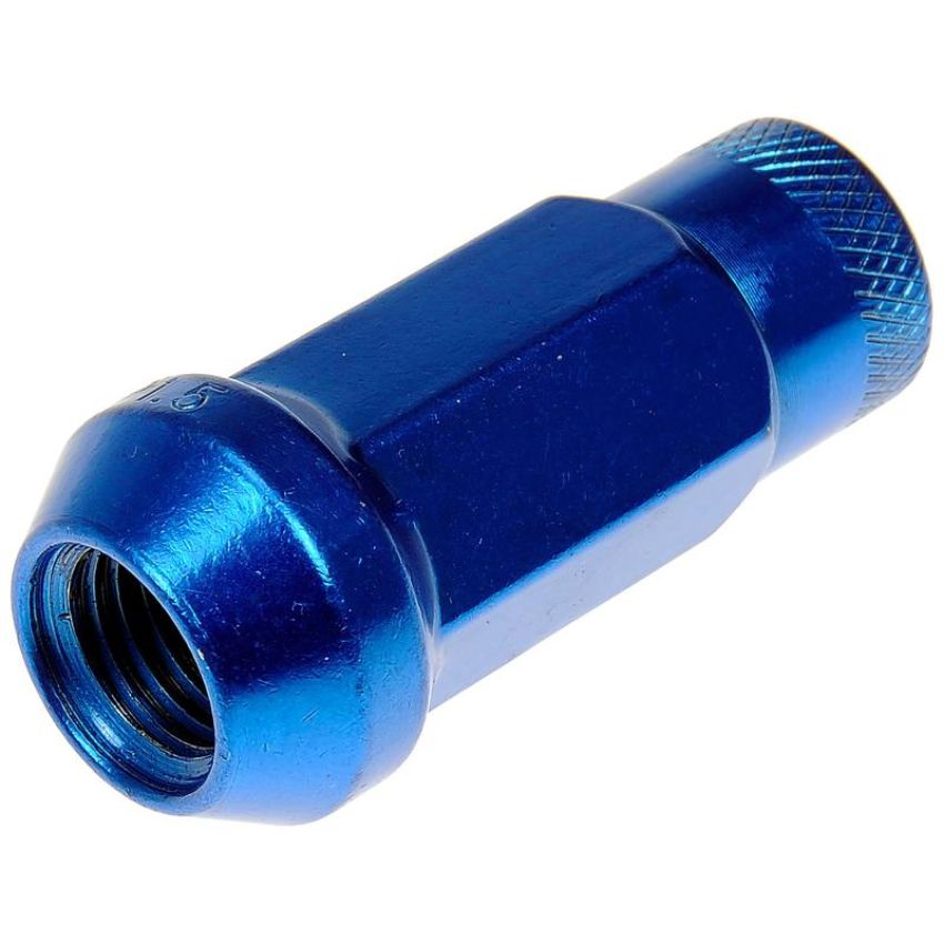 DORMAN 713-385D Blue Open End Knurled Wheel Nuts