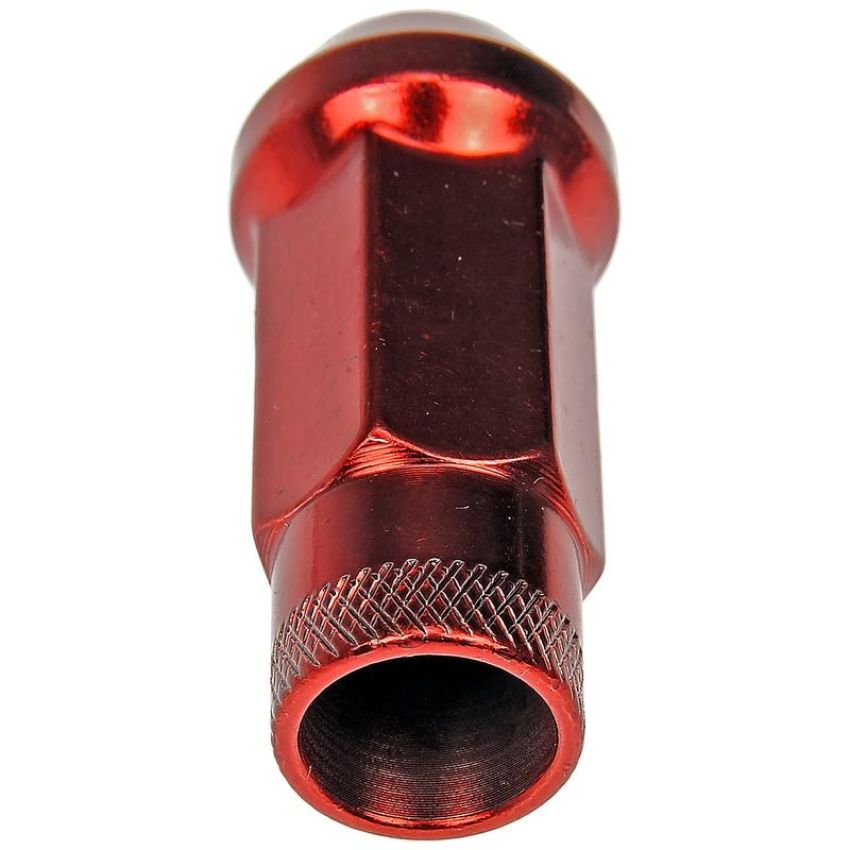 DORMAN 713-385E Red Open End Knurled Wheel Nuts