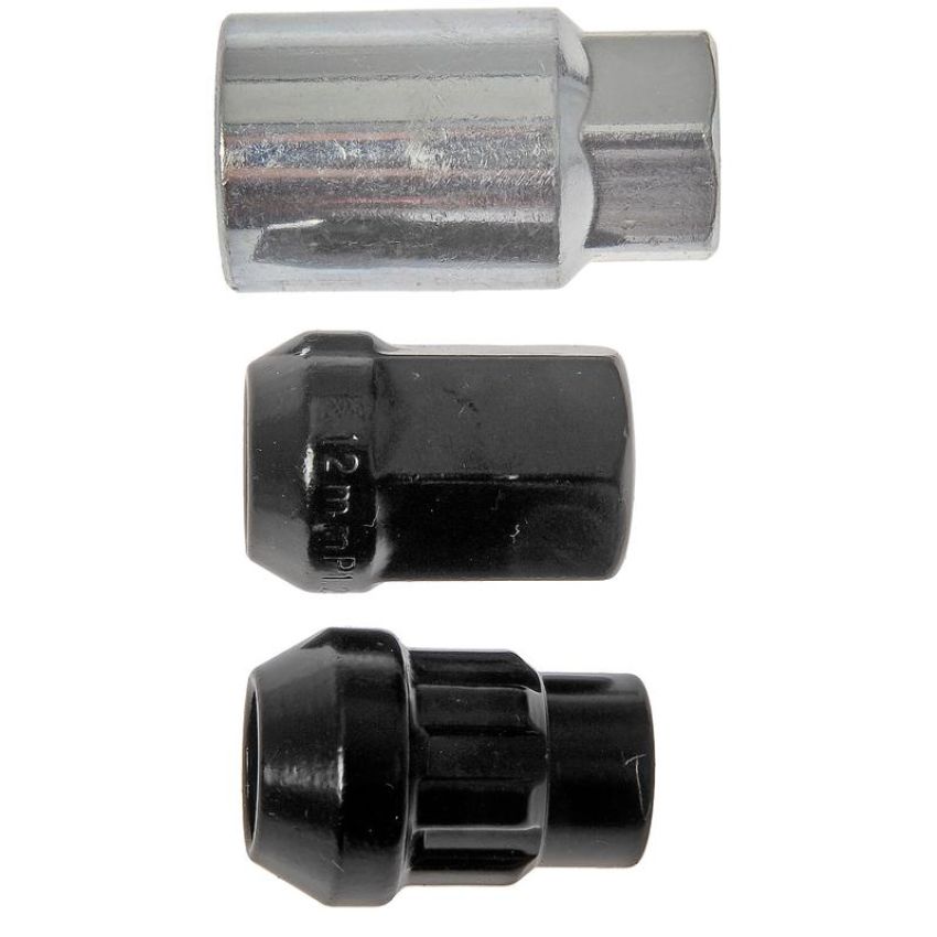 DORMAN 713-475A Black Acorn Wheel Nut Lock Set