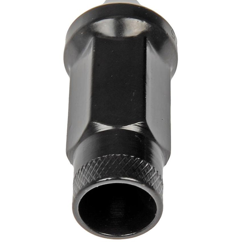 DORMAN 713-485A Black Open End Knurled Wheel Nuts
