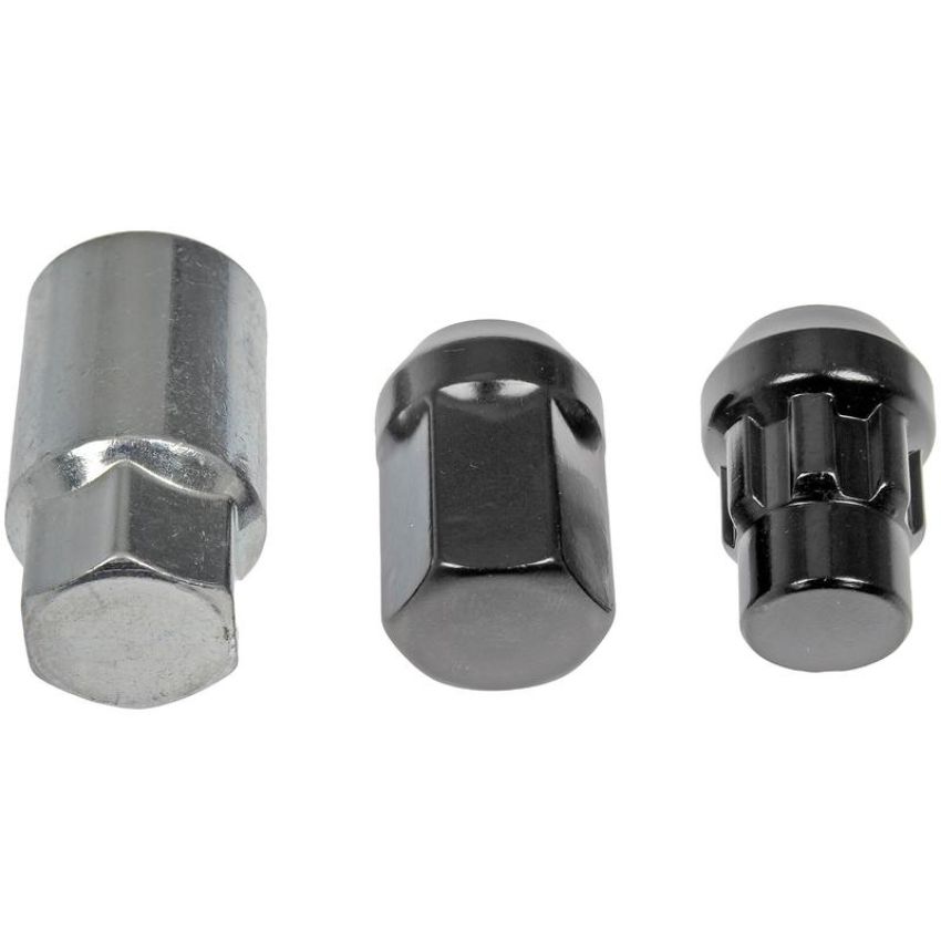 DORMAN 713-675A Black Acorn Wheel Nut Lock Set
