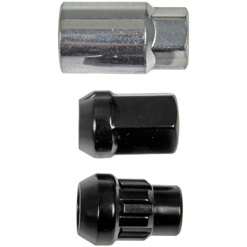 DORMAN 713-675A Black Acorn Wheel Nut Lock Set