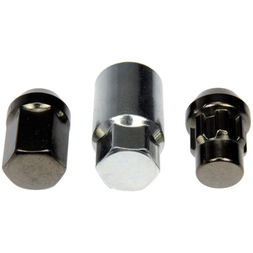 DORMAN 713-675Z Hyper Black Acorn Wheel Nut Lock Set