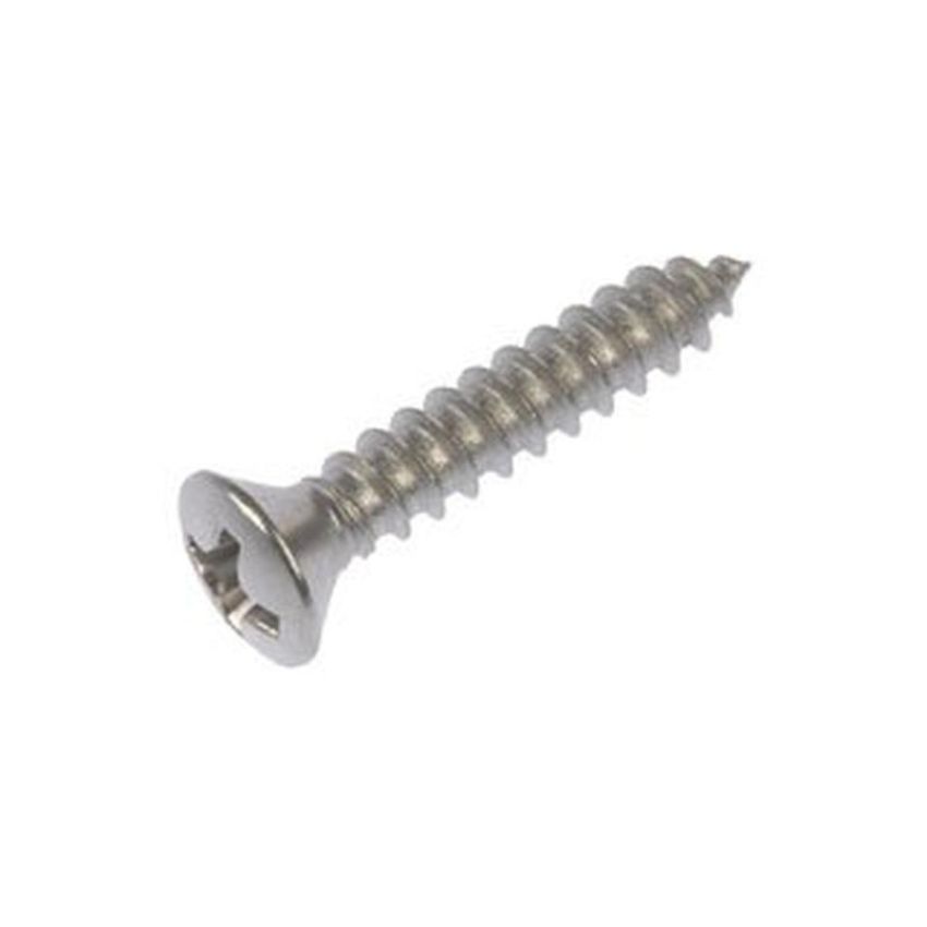 DORMAN 784-100 Self Tapping Screw-Stainless Steel-Oval Head-No. 6 x 1/2 In., 3/4 In.