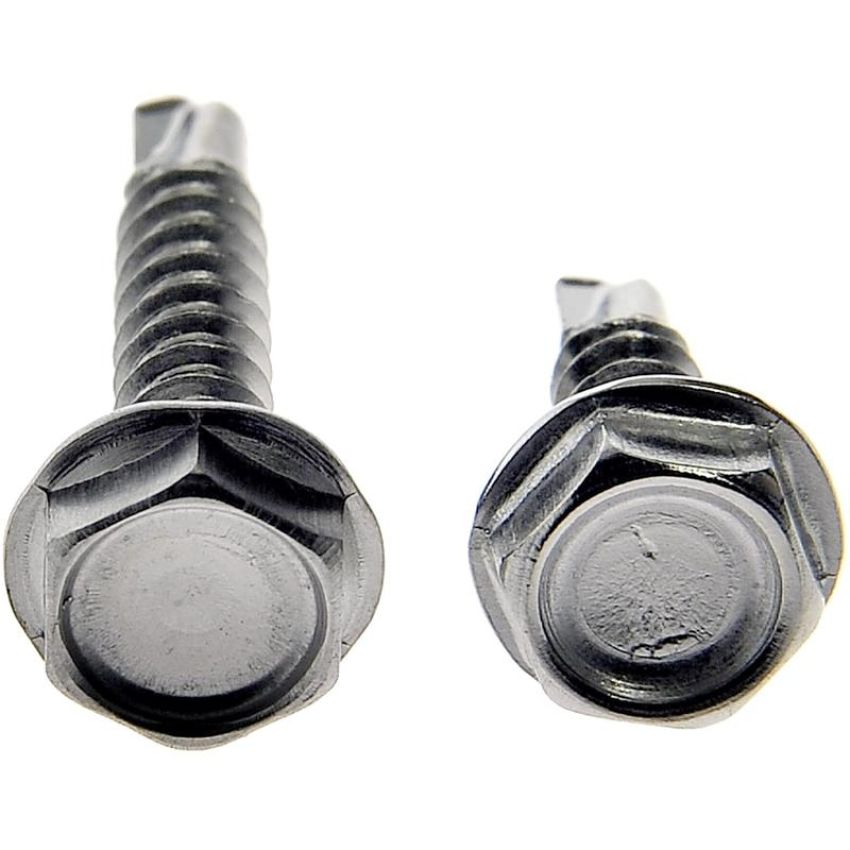 DORMAN 784-110 Self Tapping Screw-Stainless Steel-Hex Washer Head-No. 6 x 1/2 In., 3/4 In.