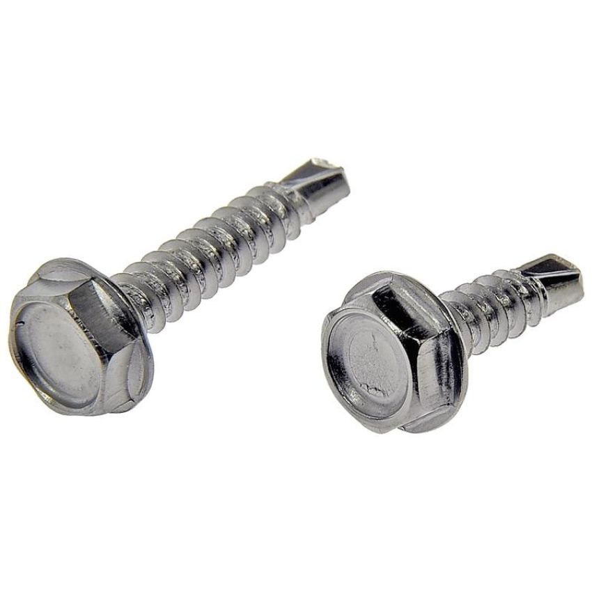 DORMAN 784-110 Self Tapping Screw-Stainless Steel-Hex Washer Head-No. 6 x 1/2 In., 3/4 In.