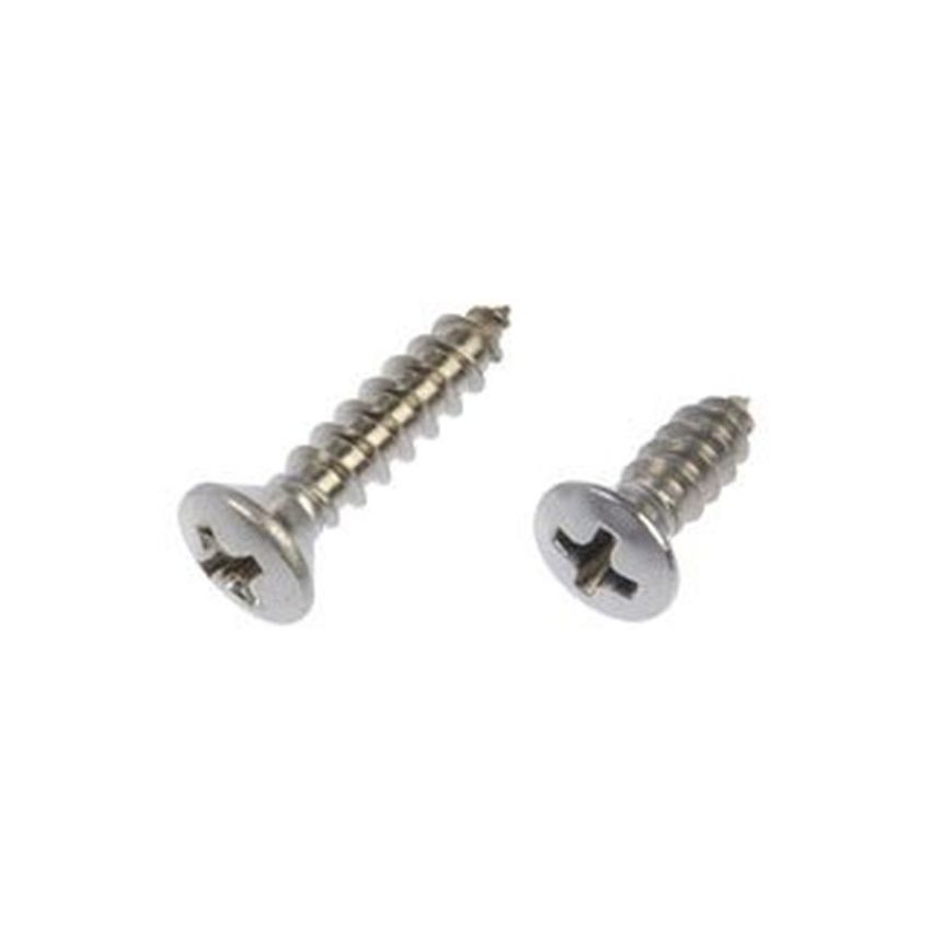 DORMAN 784-115 Self Tapping Screw-Stainless Steel-Oval Head-No. 8 x 1/2 In., 3/4 In.