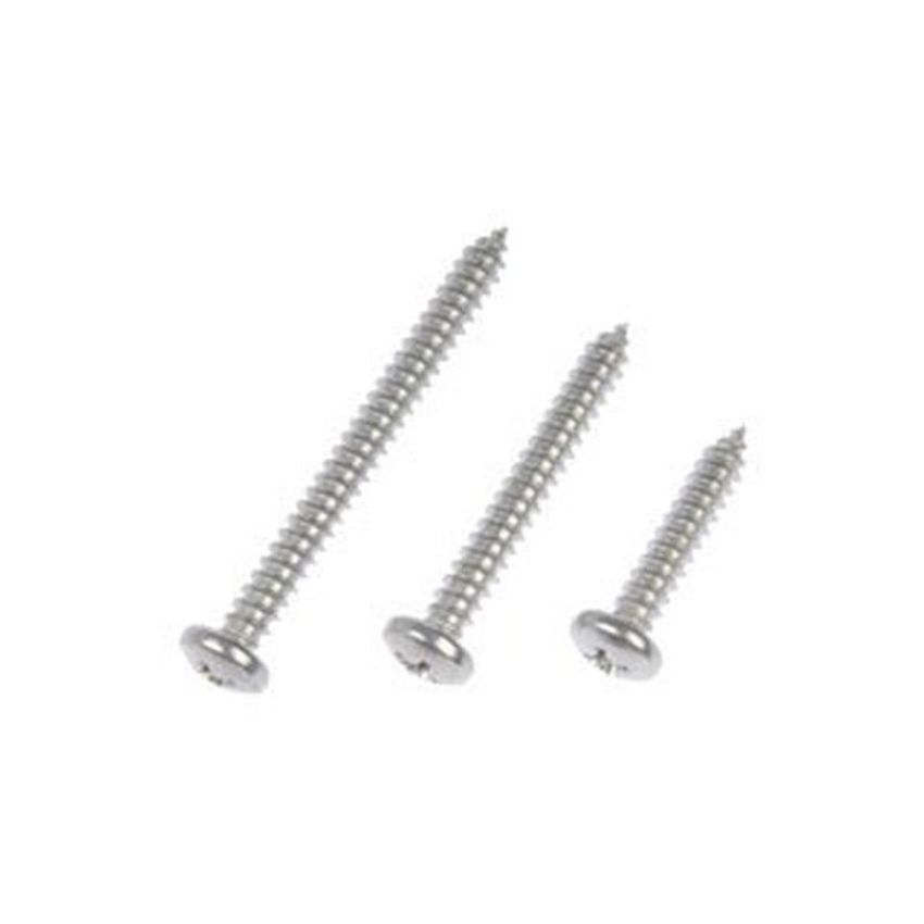 DORMAN 784-155 Self Tapping Screw-Stainless Steel-Pan Head-No. 10 x 1 In., 1-1/2 In., 2 In.