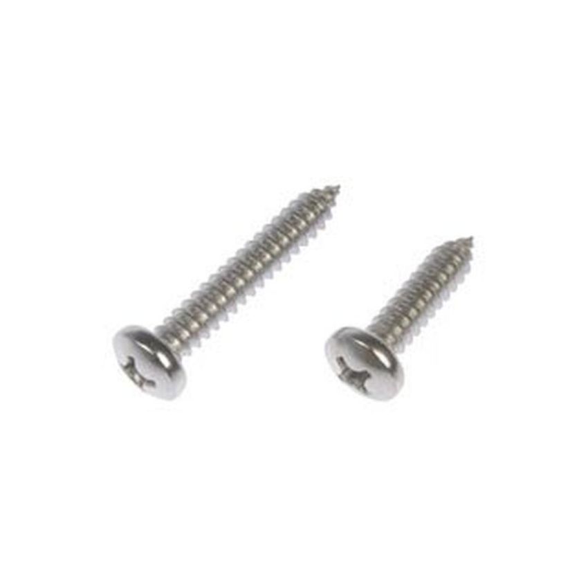 DORMAN 784-185 Self Tapping Screw-Stainless Steel-Pan Head-No. 14 x 1 In., 1-1/2 In.