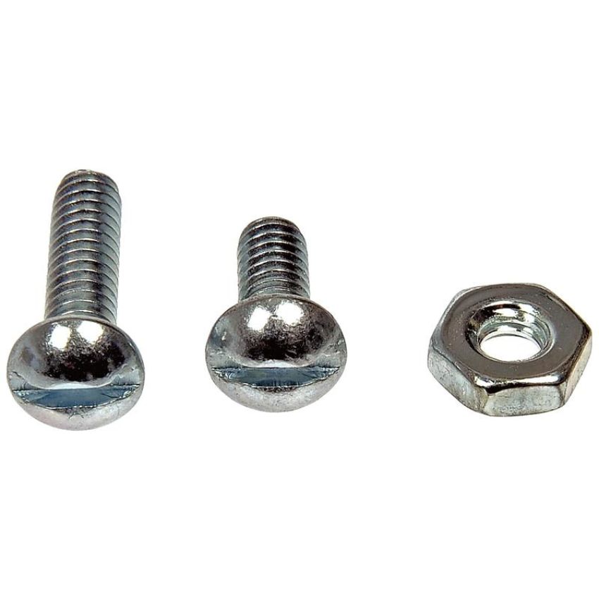 DORMAN 784-600 Stove Bolt With Nuts - 3/16-24 In. x 1/2 In./3/4 In.