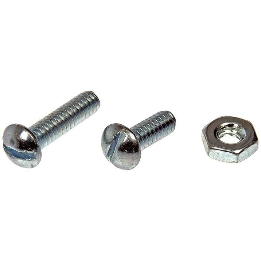 DORMAN 784-600 Stove Bolt With Nuts - 3/16-24 In. x 1/2 In./3/4 In.