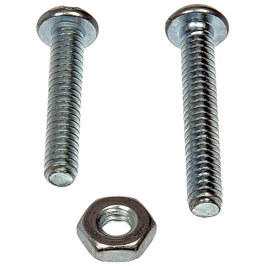 DORMAN 784-602 Stove Bolt With Nuts - 3/16-24 In. x 1 In./1-1/4In.