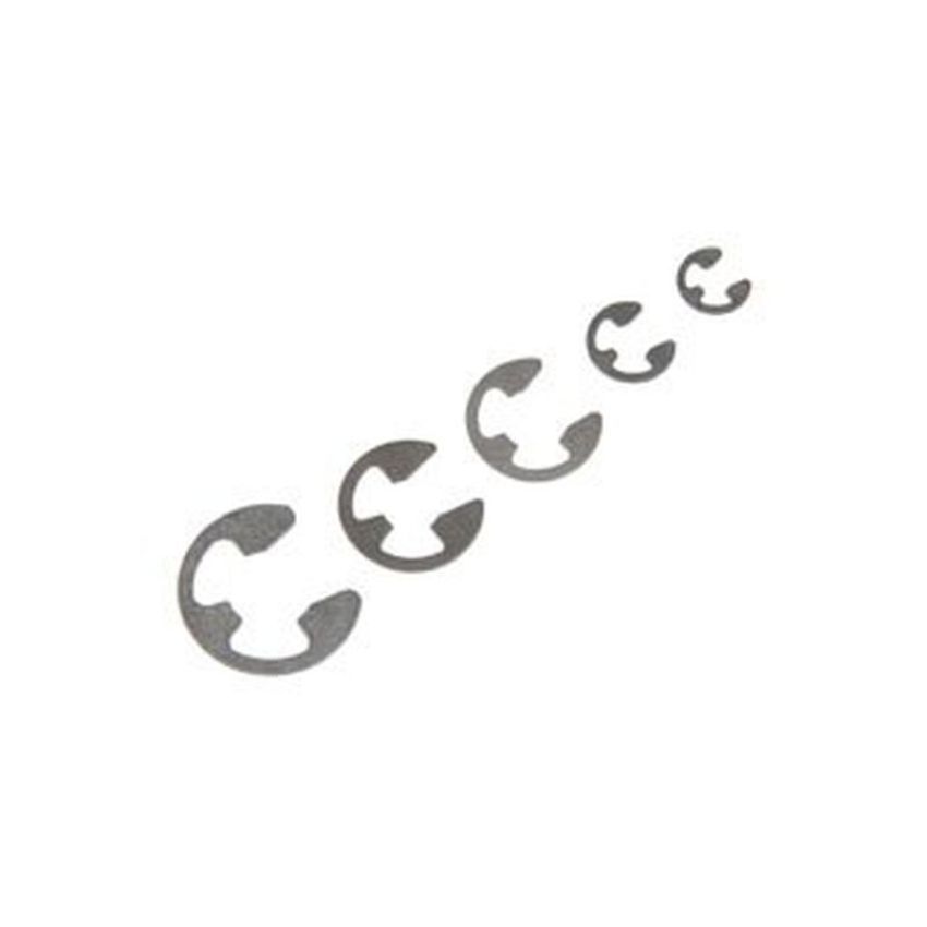 DORMAN 784-632 E-Clip Assortment - 3/16 In., 5/32 In., 1/4 In., 5/16 In., 3/8 In.