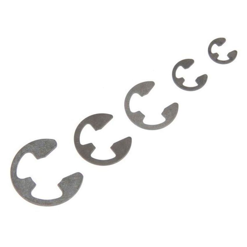 DORMAN 784-632 E-Clip Assortment - 3/16 In., 5/32 In., 1/4 In., 5/16 In., 3/8 In.