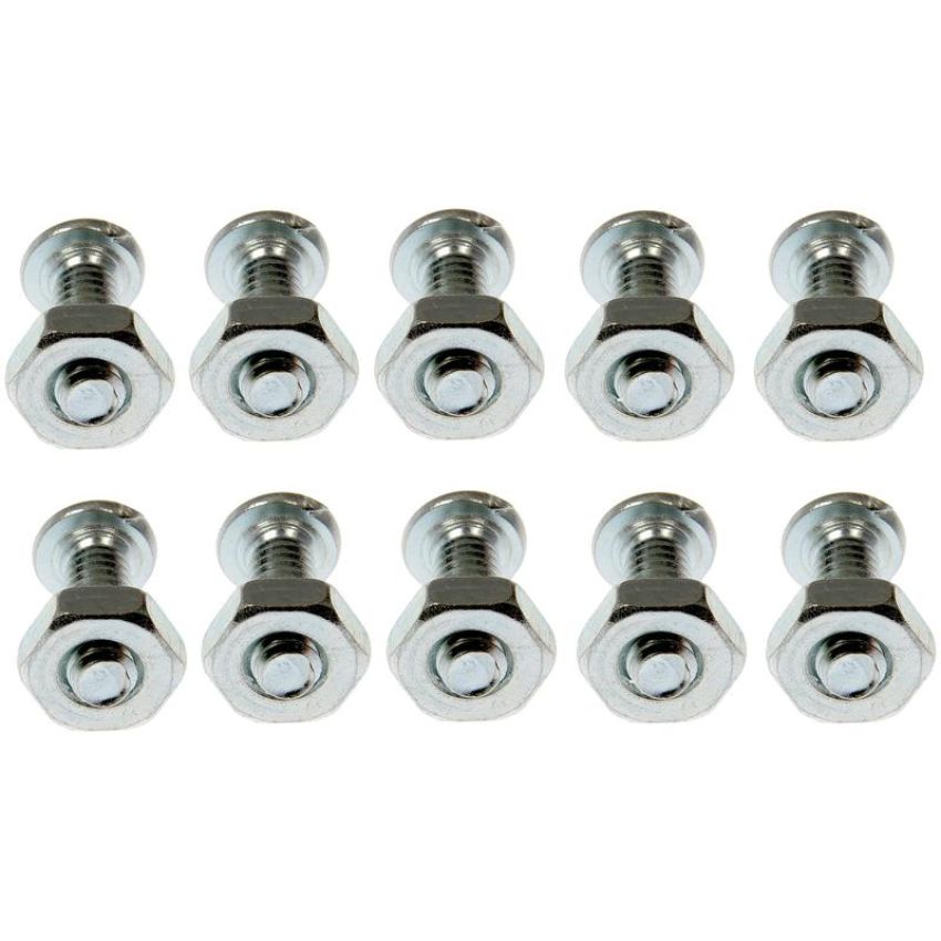 DORMAN 784-702 Machine Screw With Nuts - No. 8-32 x 1/2 In.
