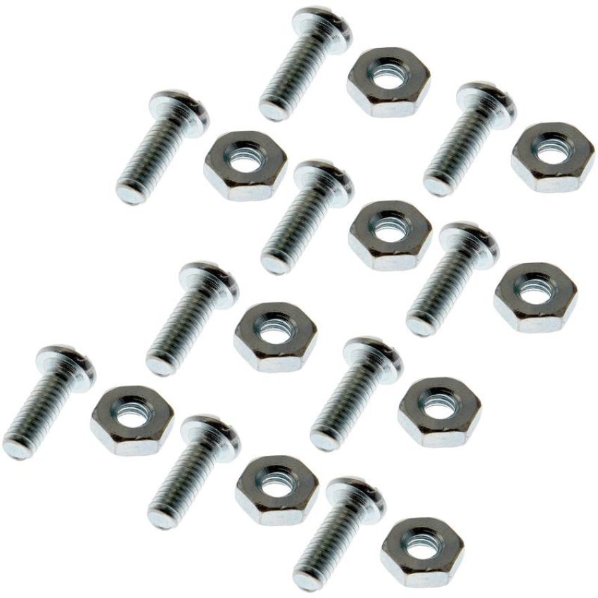 DORMAN 784-702D Machine Screw With Nuts - No.8-32 X 1/2 In.