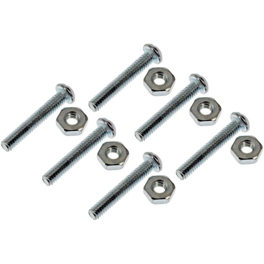 DORMAN 784-710 Machine Screw With Nuts - No. 8-32 x 1 In.