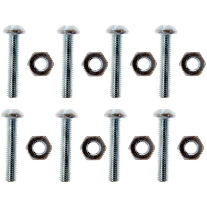 DORMAN 784-712 Machine Screw With Nuts - No. 10-32 x 1/2 In.
