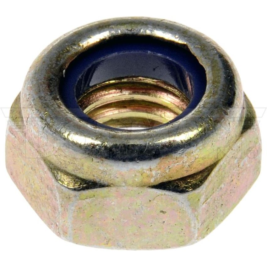 DORMAN 784-752D Hex Lock Nuts With Nylon Ring - Class 8.8 - Thread Size M6-1.0, Height 6mm