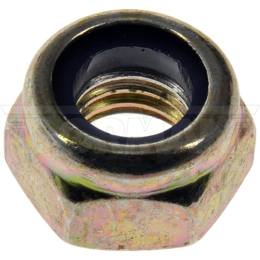 DORMAN 784-754D Hex Lock Nuts With Nylon Ring - Class 8.8 - Thread Size M8-1.25, Height 8mm