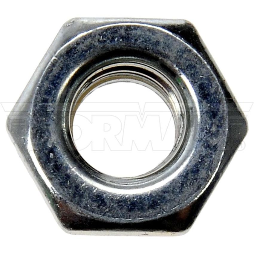 DORMAN 784-764 Hex Lock Nuts With Nylon Ring-Grade 2- Thread Size 1/4-28 In., Height 5/16 In.