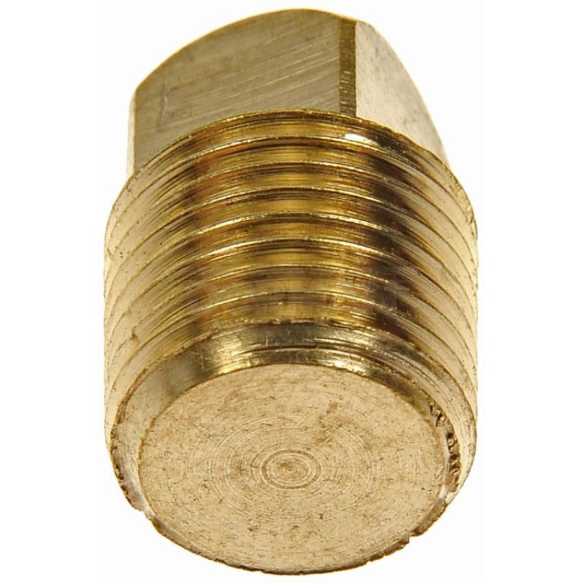 DORMAN 785-070D Brass Pipe Plug - Square Head - 1/8 In. MNPT