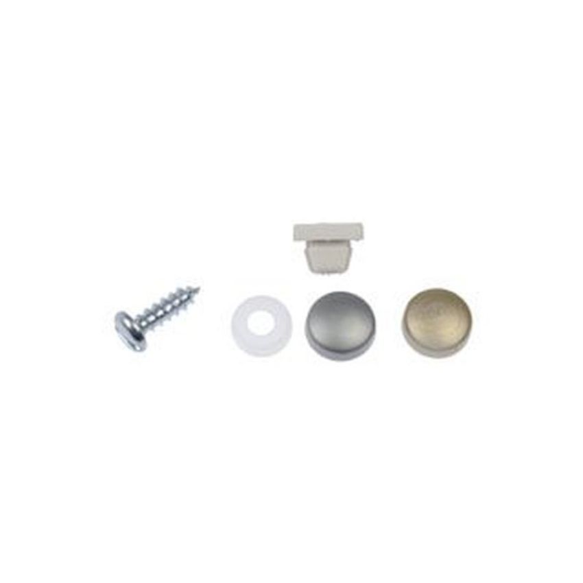 DORMAN 785-136 License Plate Hardware Kit-Chrome and Gold
