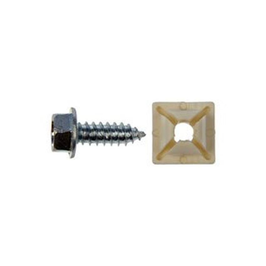 DORMAN 785-158 License Plate Fasteners-Phillips Hex Washer-  1/4-14 x3/4 In