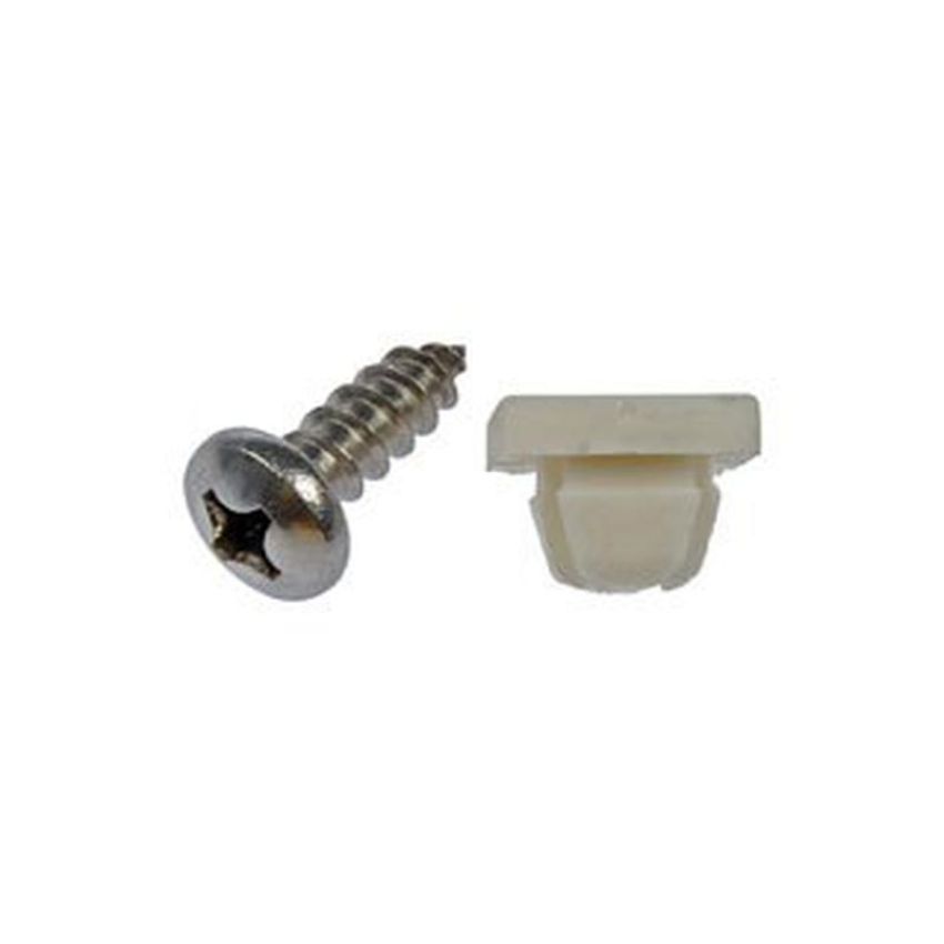 DORMAN 785-166 License Plate Fasteners- No. 14 x 3/4 In.