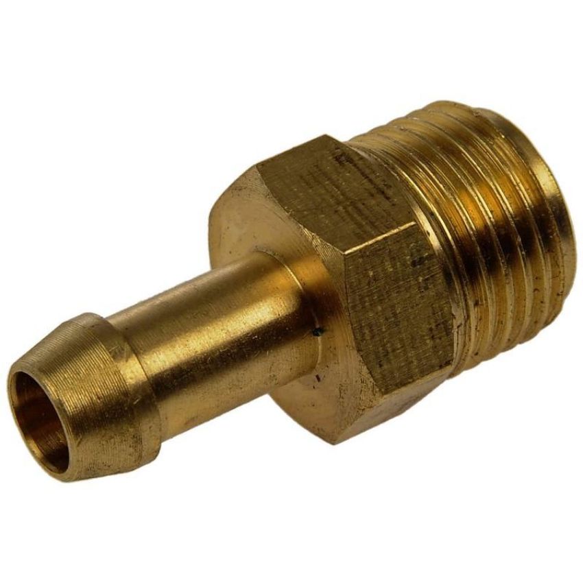 DORMAN 785-404 Fuel Hose Fitting-Inverted Flare Male Connector-5/16 In. x 3/8 In. Tube
