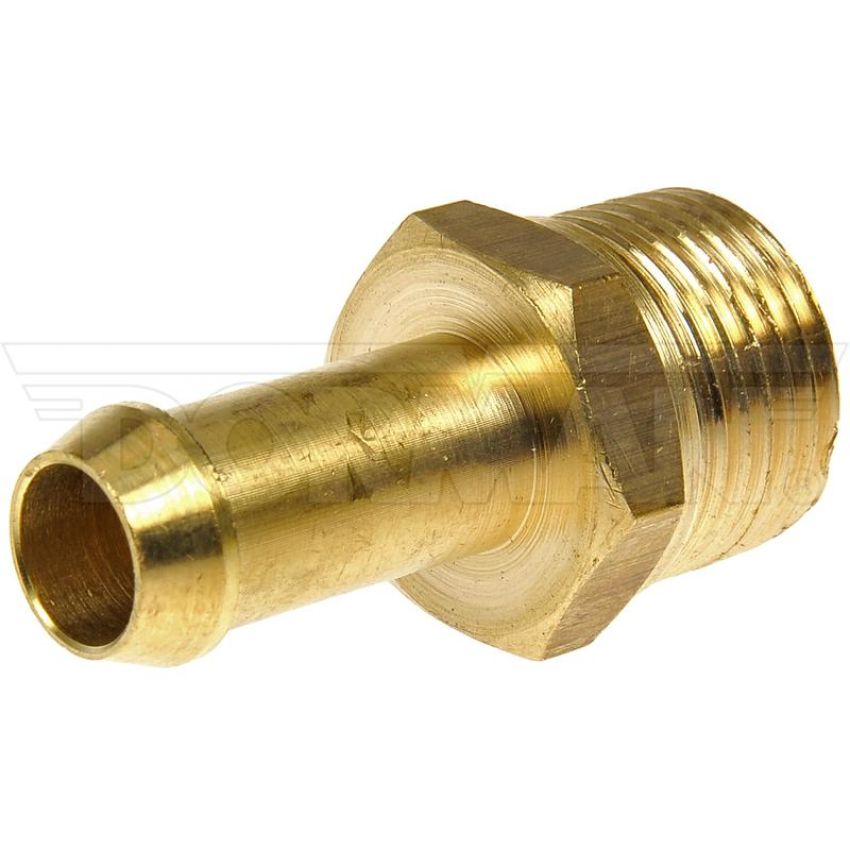 DORMAN 785-406D Fuel Hose Fitting - Male Connector - 3/8 In. X 3/8 In. MNPT