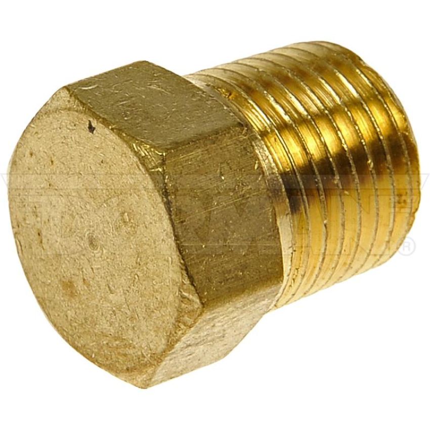DORMAN 785-420D Brass Pipe Plug - Hex Head - 1/8 In. MNPT