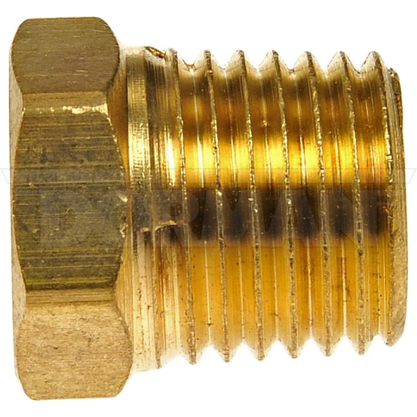DORMAN 785-422D Brass Pipe Plug - Hex Head - 1/4 In. MNPT
