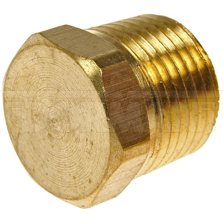 DORMAN 785-424D Brass Pipe Plug - Hex Head - 3/8 In. MNPT