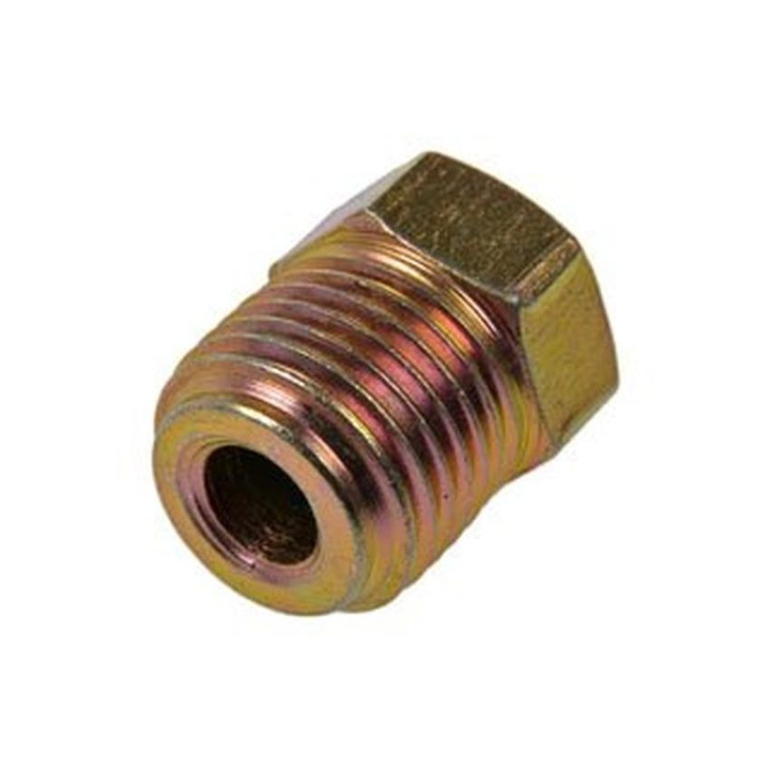 DORMAN 785-491 Inverted Flare Fitting-Steel Plug-1/4 In.