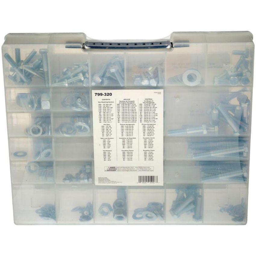 DORMAN 799-320 USS Grade 5 Standard Hardware Value Pack- 31 Sku's- 366