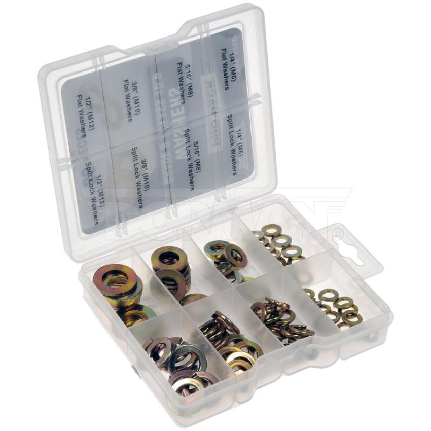 DORMAN 799-335D Pro Pack Washers Grade 8/Class 10.9 - 88 Pieces