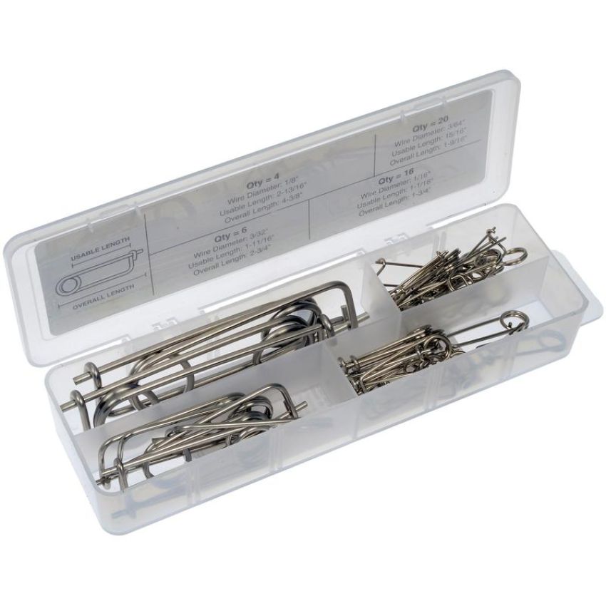 DORMAN 799-421 46 Piece Reusable Locking Safety Pins