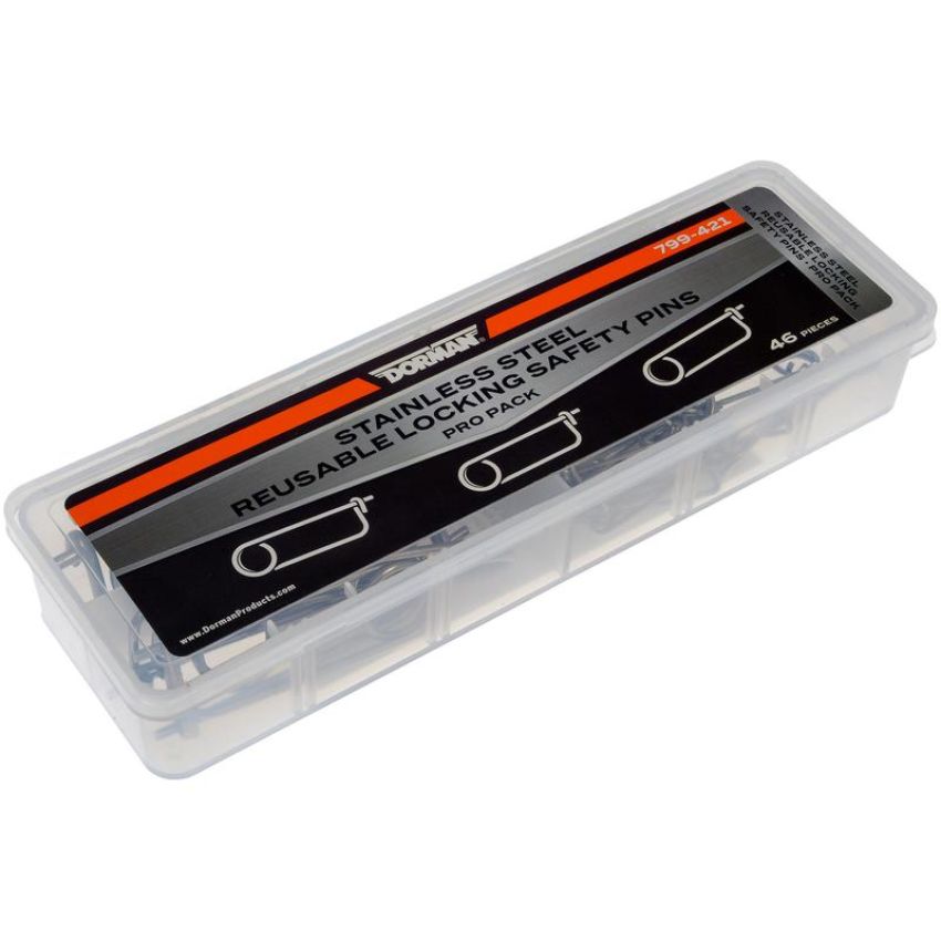 DORMAN 799-421 46 Piece Reusable Locking Safety Pins