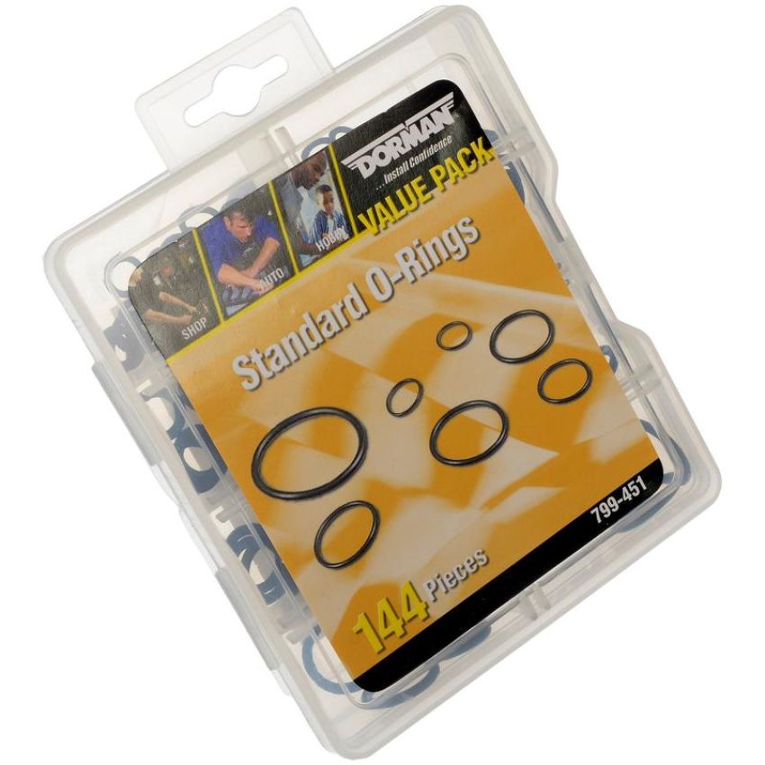 DORMAN 799-451 Standard O-Rings Value Pack- 8 Sku's- 144 Pieces