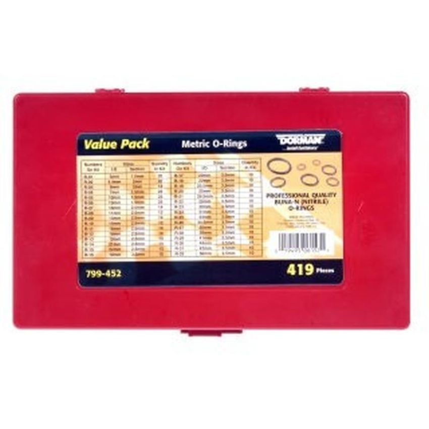 DORMAN 799-452 Metric O-Rings Value Pack- 32 Sku's- 419 Pieces
