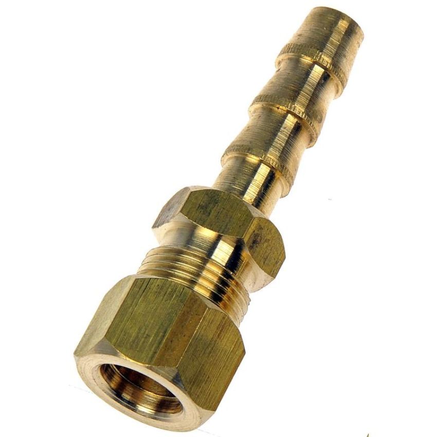 DORMAN 800-035 Fuel Line Adapter - 3/8 In. Steel  to 3/8 In.(10mm) Nylon Tubing