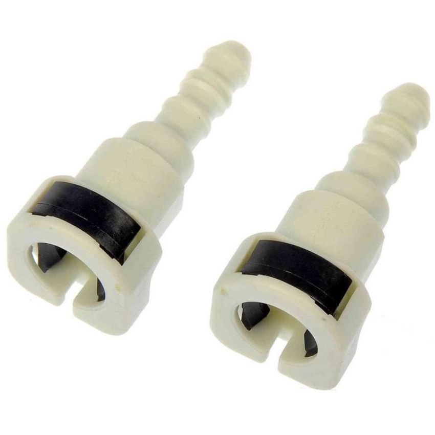 DORMAN 800-118 FUEL LINE CONNECTOR. 3/8IN STEEL to 5/16IN NYLON.