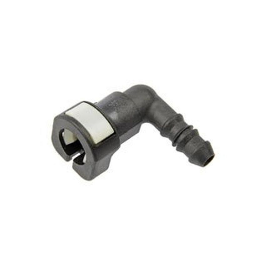 DORMAN 800-123 Fuel Line Retaining Clip  5/16 In. Steel To 5/16 In. Nylon with 90 Degree Bend