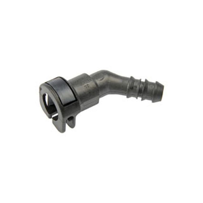DORMAN 800-124 Fuel Line Retaining Clip  3/8 In. Steel To 3/8 In. Nylon With 45 Degree Bend