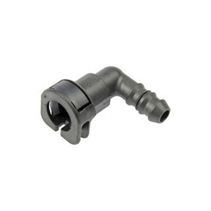 DORMAN 800-125 Fuel Line Retaining Clip  3/8 In. Steel To 3/8 In. Nylon With 90 Degree Bend