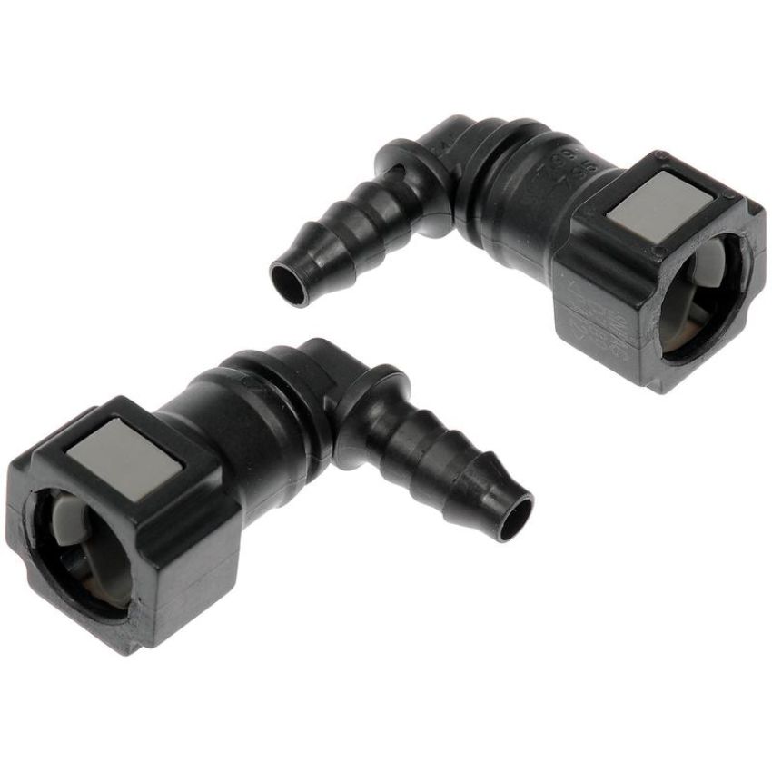 DORMAN 800-186 Quick Connector 5/16 In.S To 6mm Nylon 90