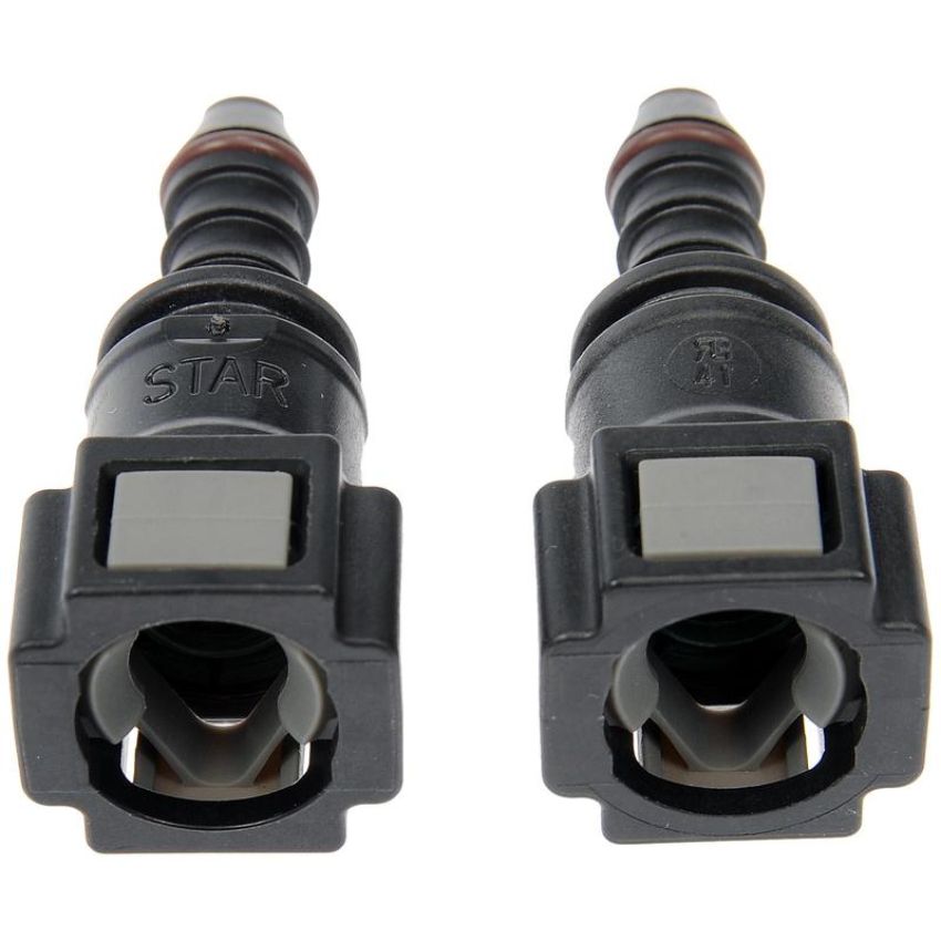 DORMAN 800-188 Quick Connector 5/16 In. Steel TO 6mm Nylon 180 with O ring
